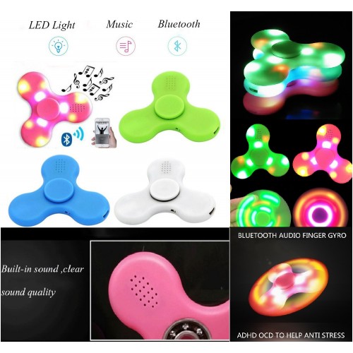 Fidget Spinner grojantis + LED